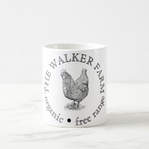 Custom Farm Business Promotional Logo Coffee Mug