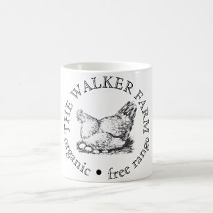 Custom Farm Business Promotional Logo Coffee Mug