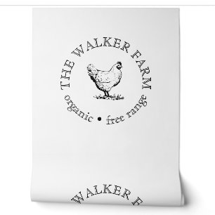 Custom Farm Business Promotional Logo Wallpaper