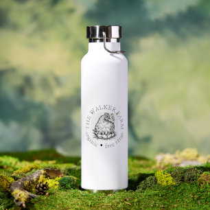 Custom Farm Business Promotional Logo Water Bottle