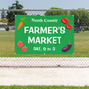 Custom Farmer's Market Banner