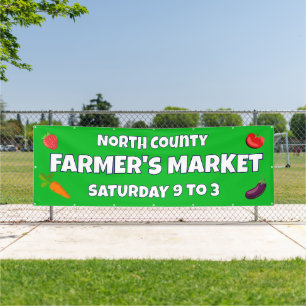 Custom Farmer's Market Banner