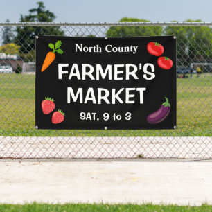 Custom Farmer's Market Banner