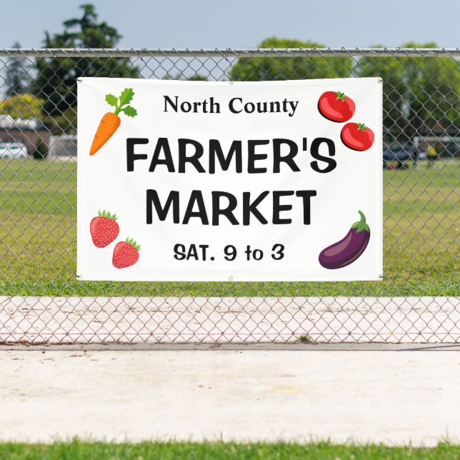 Custom Farmer's Market Banner (Insitu)
