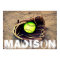 Custom Fastpitch Softball Player Poster