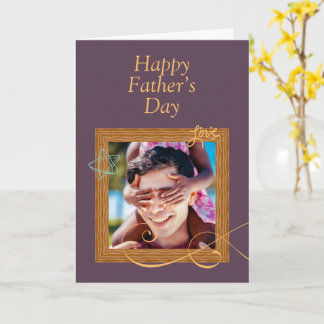 Custom Father’s Day Card with Photo – Personalised