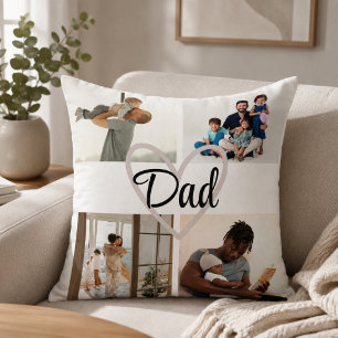 Custom Father’s Day Photo Pillow