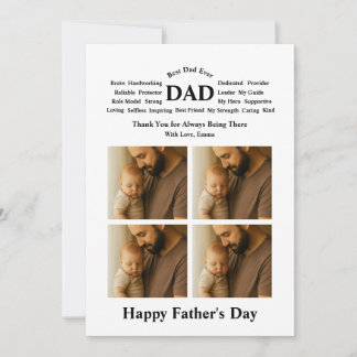 Custom Father's Day Card