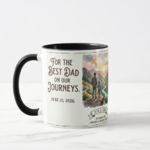 Custom Father's Day Gift - Adventure Awaits Mounta