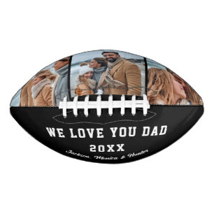 Custom Father's Day Photo Football