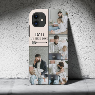 Custom Father's Day Photos iPhone Case