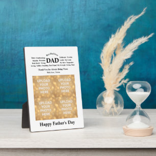 Custom Father's Day Plaque