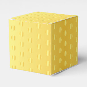 Custom Faux Gold Metallic Look Modern Elegant Favour Box