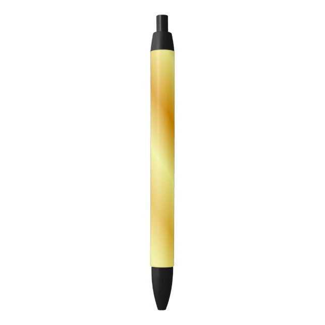 Custom Faux Gold Modern Template Elegant Blue Ink Pen (Front Vertical)