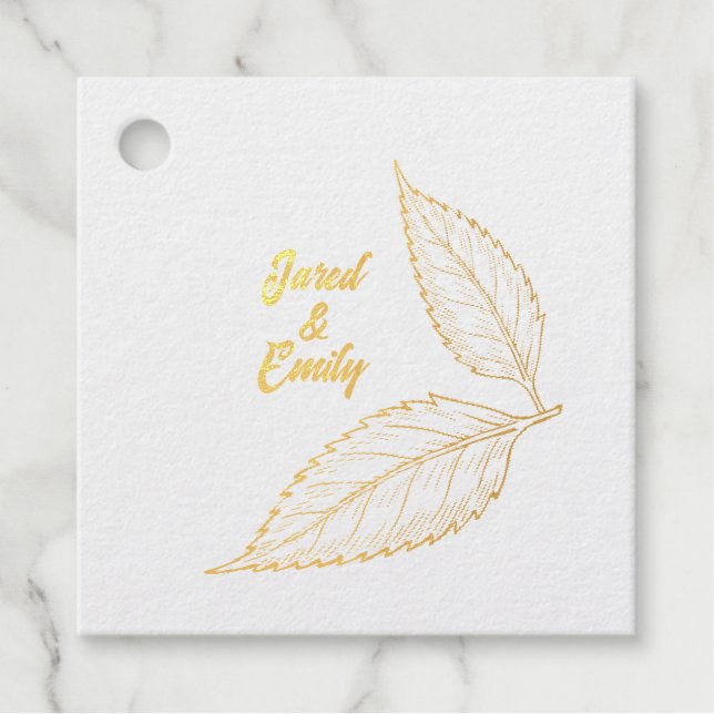 Custom Favour Tags (Front)