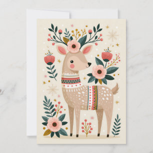 Custom festive and cute Christmas Greeting Card