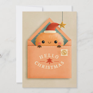 Custom festive and cute Christmas Greeting Card