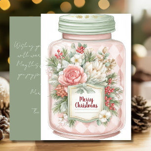Custom Festive and elegant Christmas Greeting Card