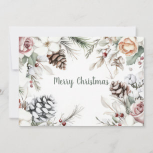 Custom festive Christmas Greeting Card