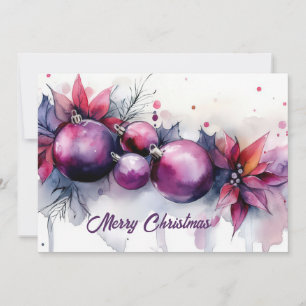 Custom festive Christmas Greeting Card