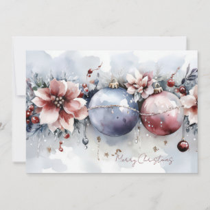 Custom festive Christmas Greeting Card