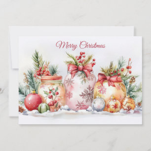 Custom festive Christmas Greeting Card