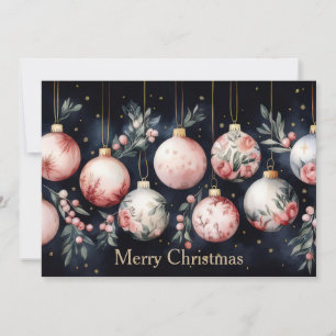 Custom festive Christmas Greeting Card