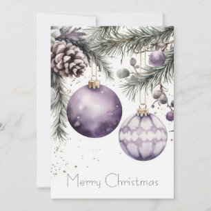 Custom festive Christmas Greeting Card
