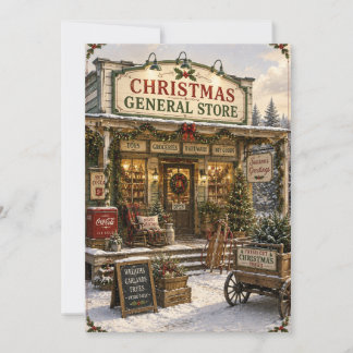 Custom festive Christmas Greeting Card
