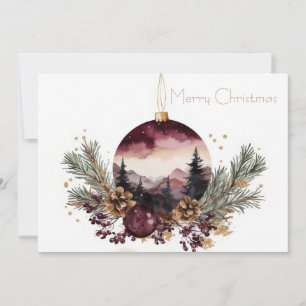 Custom festive Christmas Greeting Card