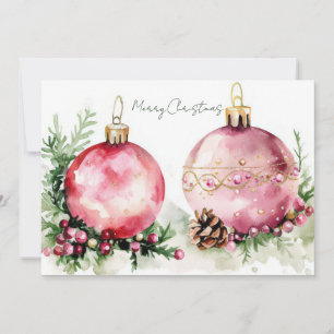 Custom festive Christmas Greeting Card