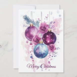 Custom festive Christmas Greeting Card