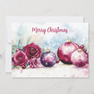 Custom festive Christmas Greeting Card