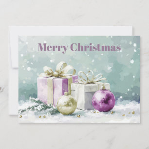 Custom festive Christmas Greeting Card