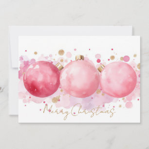 Custom festive Christmas Greeting Card