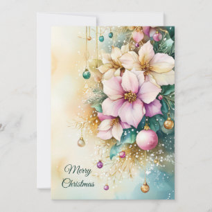 Custom festive Christmas Greeting Card