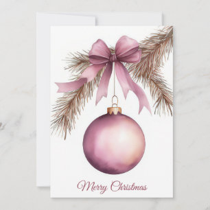 Custom festive Christmas Greeting Card