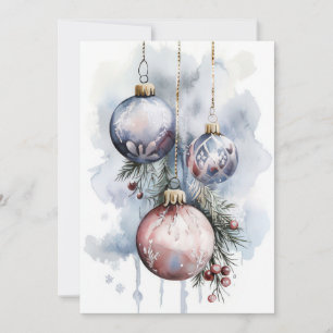 Custom festive Christmas Greeting Card