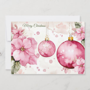 Custom festive Christmas Greeting Card