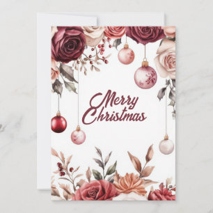 Custom festive Christmas Greeting Card