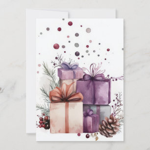 Custom festive Christmas Greeting Card