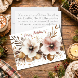 Custom festive Christmas Greeting Card