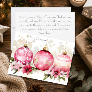 Custom festive Christmas Greeting Card