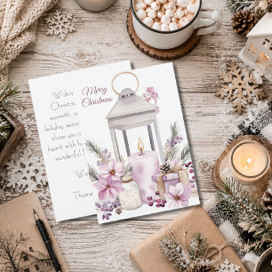 Custom festive Christmas Greeting Card