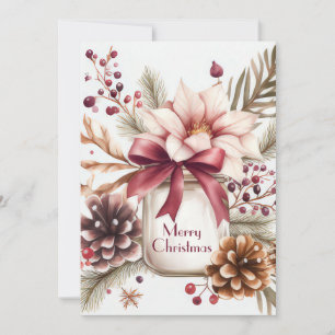 Custom festive Christmas Greeting Card