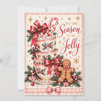 Custom festive Christmas Greeting Card