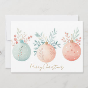 Custom festive Christmas Greeting Card