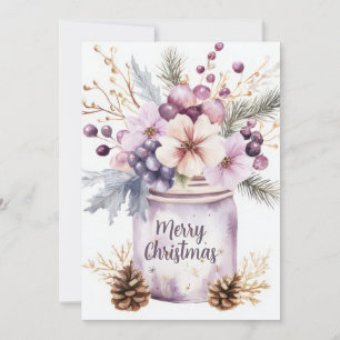 Custom festive Christmas Greeting Card