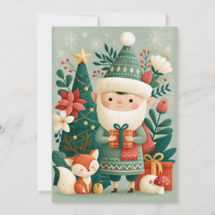 Custom festive Christmas Greeting Card
