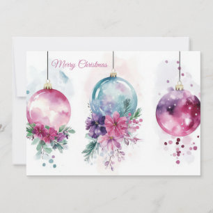 Custom festive Christmas Greeting Card